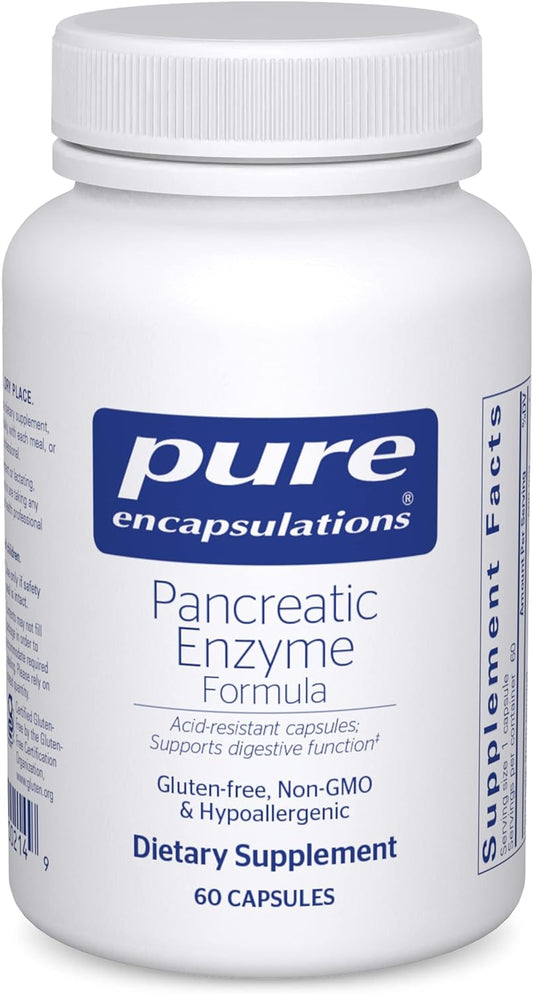 Pancreatic Enzyme Formula Dietary Supplement