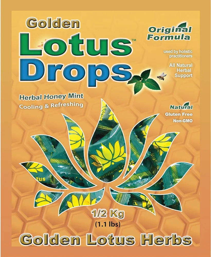 Golden Lotus Herbs Organic Herbal Honey Lozenges