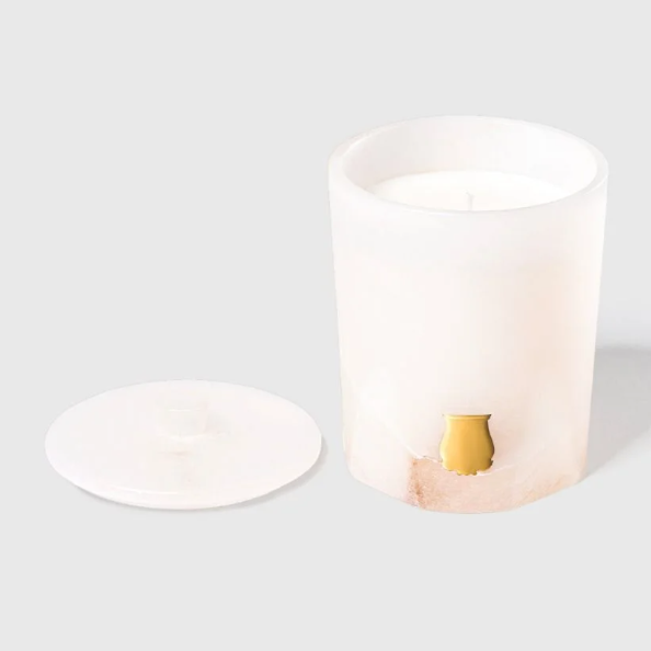 THE ALABASTERS ERNESTO Leather & Tobacco CANDLE