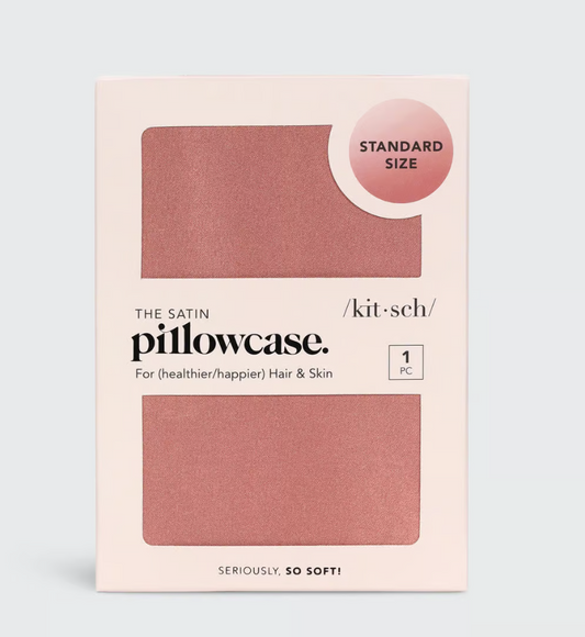 The Satin Pillowcase Standard Size Terracotta