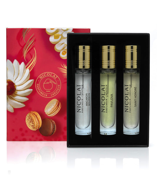 Pavlova, Macaron Bourbon, & Saint Honore Box Set (3x15ML)