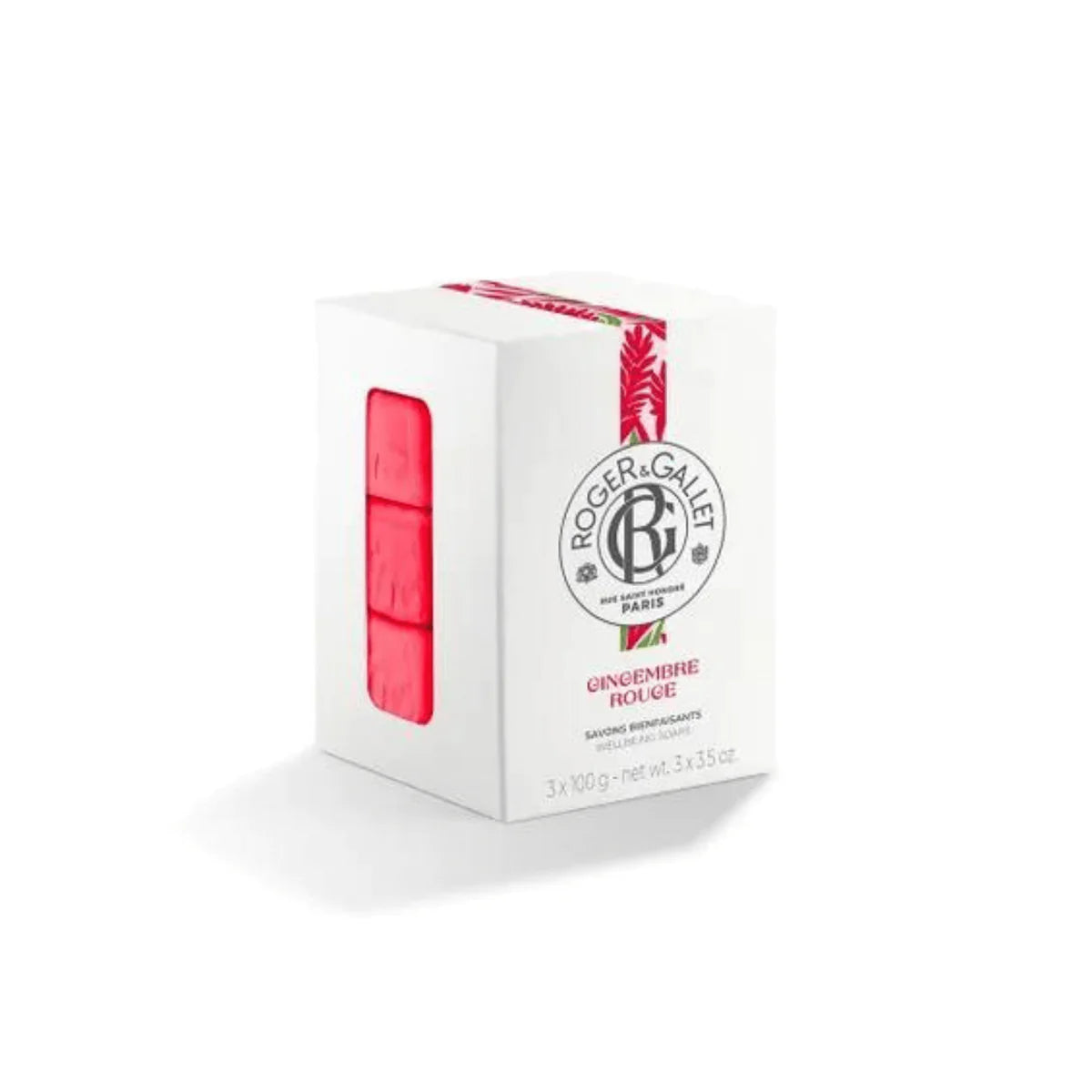 Roger & Gallet Red Ginger Wellbeing Soap