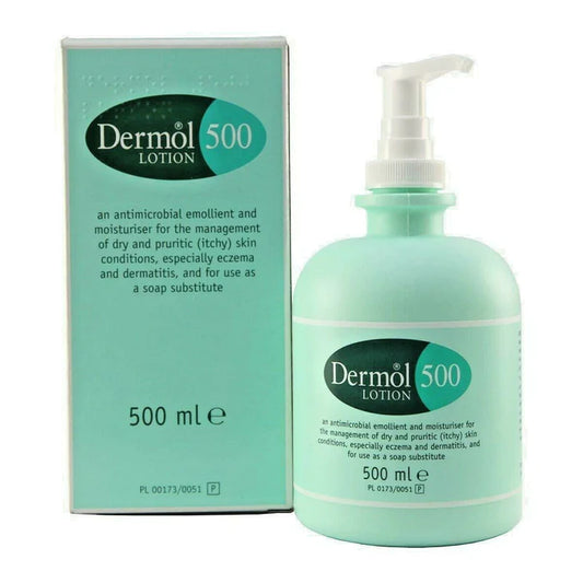 Lotion 500 Moisturiser and Soap Substitute Antimicrobial Emollient