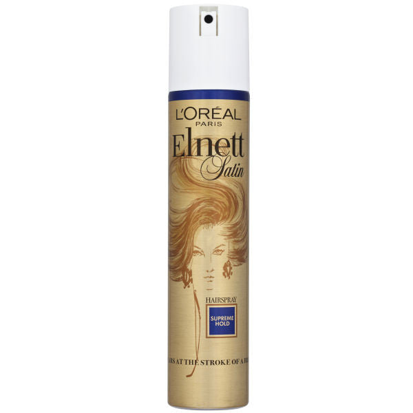 L'Oreal Elnett Satin Supreme Hold Hairspray, Hairspray - New London Pharmacy