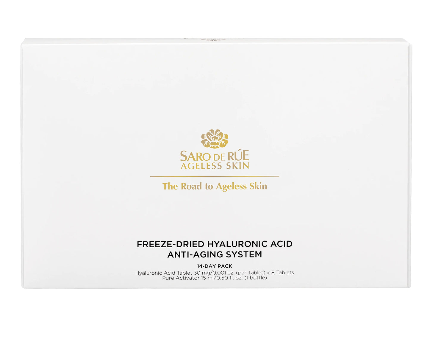 Freeze Dried Hyaluronic Acid Anti-Aging System