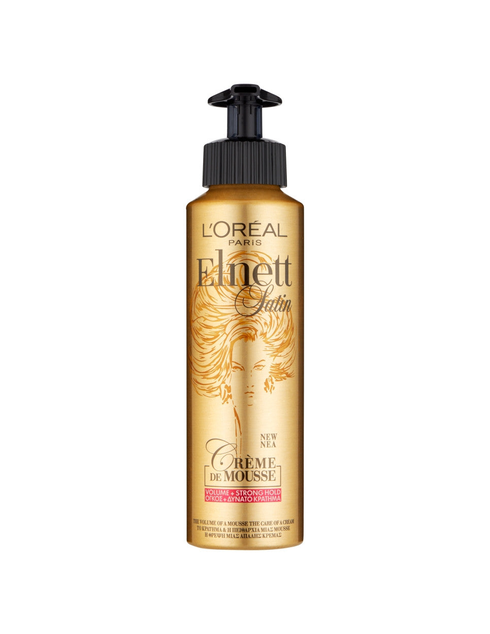 Satin Elnett Crème de Mousse Volume and Strong Hold