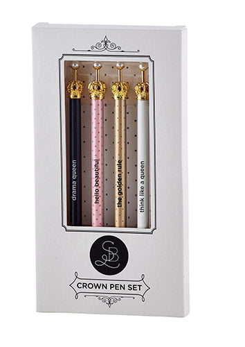 Boxed Mix Pen Set- 4 Pens