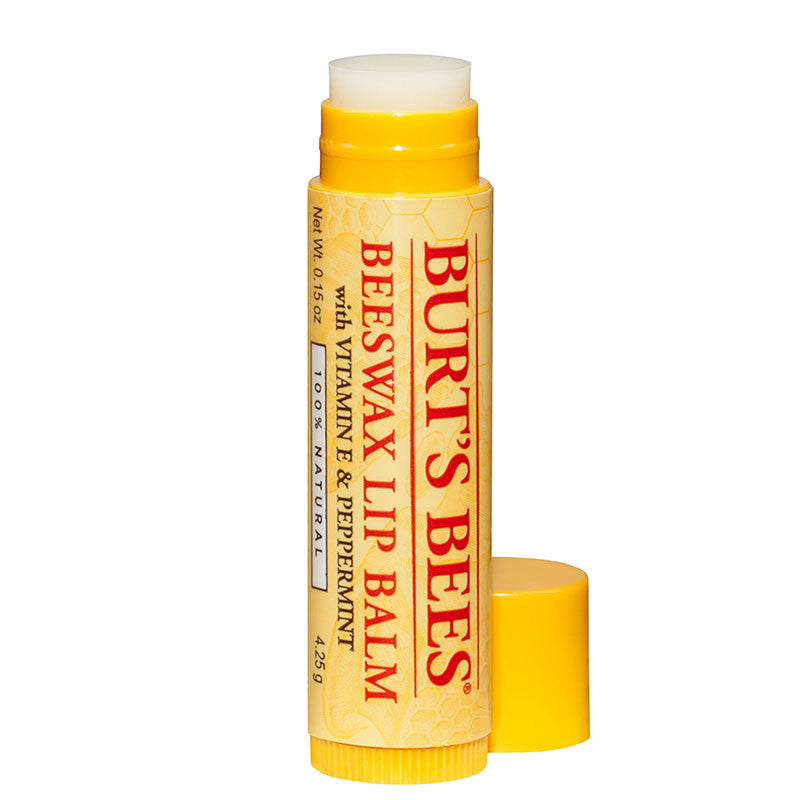 Burt's Bees Beeswax Lip Balm with Vitamin E & Peppermint | New London Pharmacy