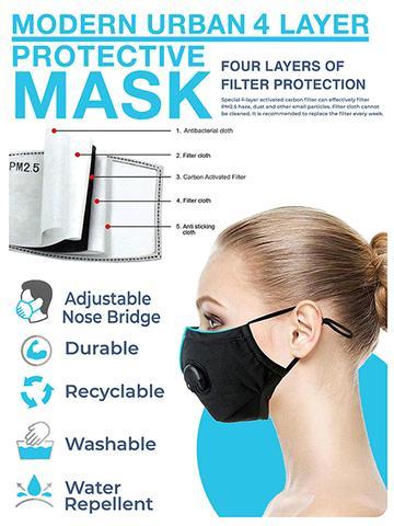 4 Layer Protective Face Mask