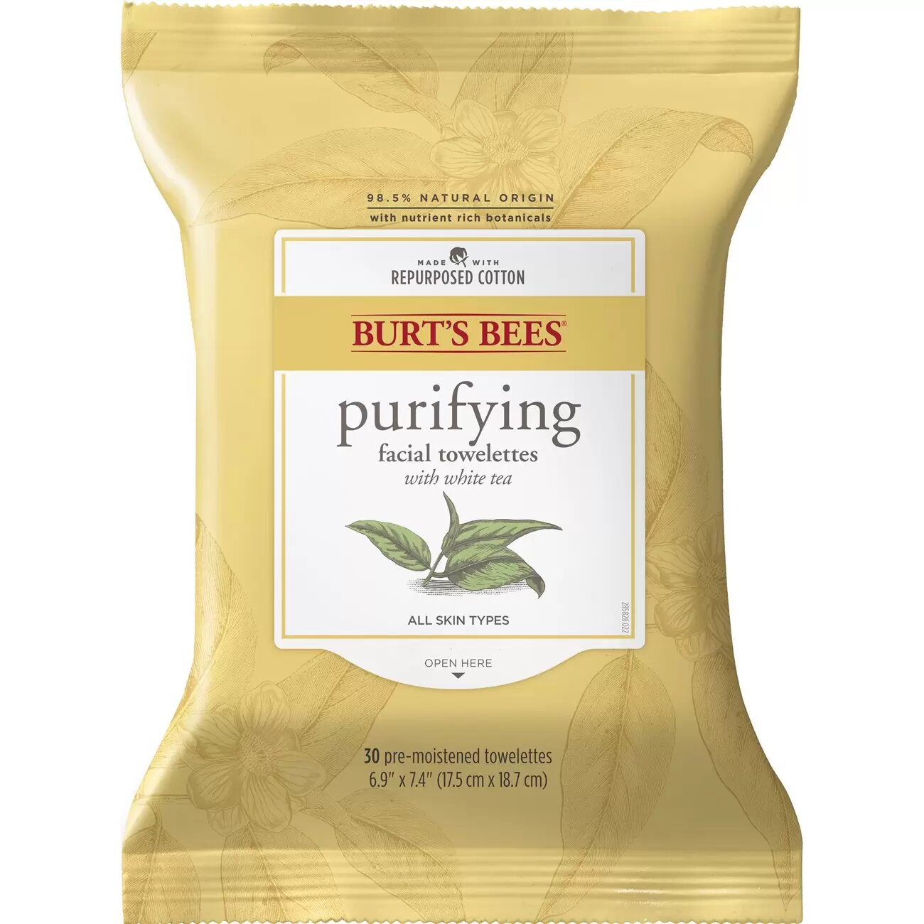 Purifying Facial Towelettes With White Tea