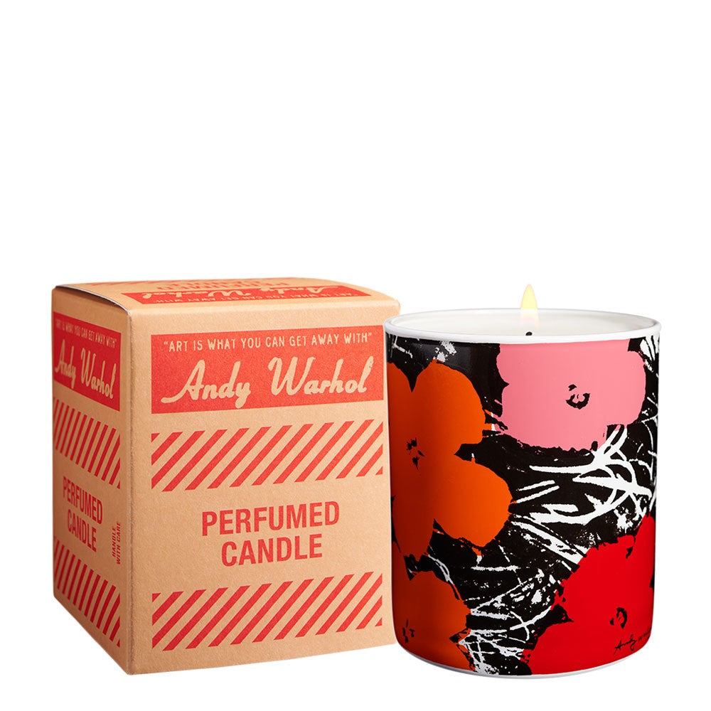 Flower Red/Pink - Perfumed Candle