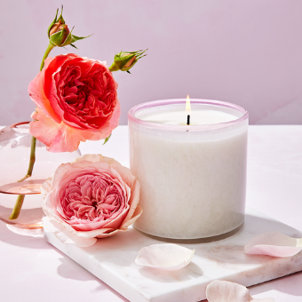 Blush Rose Candle