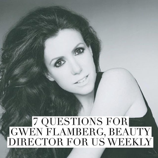 *7 Questions with New London Pharmacy* we have Gwen Flamberg, Beauty Director for @usweekly 😍