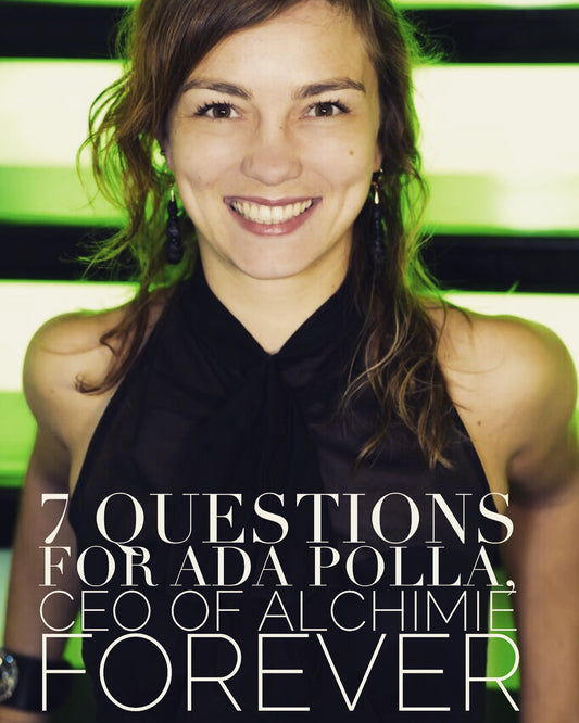 *7 Questions* for @adapolla CEO of @alchimieforever