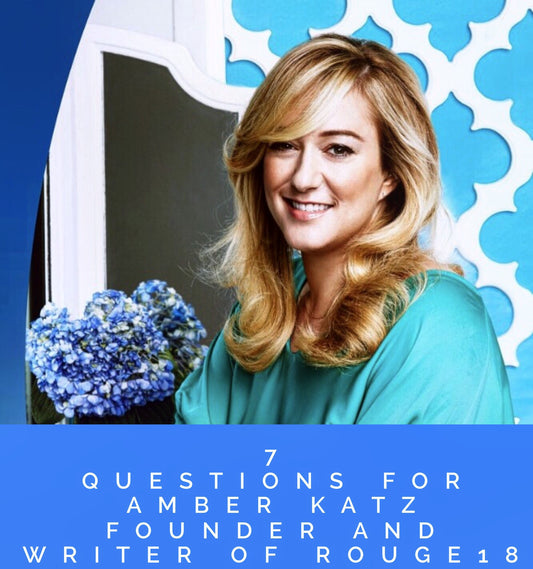 *7 Questions* for @rouge_18 founder and writer, Amber Katz!