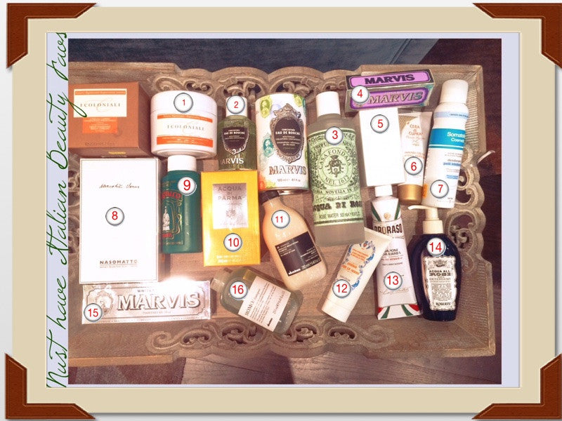#MustHave #ItalianFavorites #Beauty.Luxury.Wellness @newlondonnyc