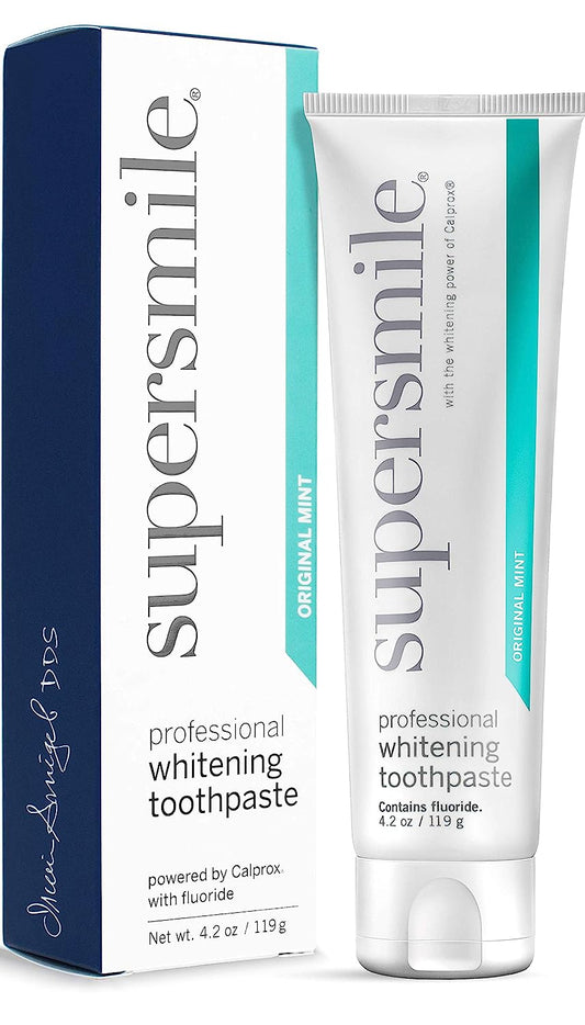 Professional Whitening Toothpaste with Fluoride - Original Mint
