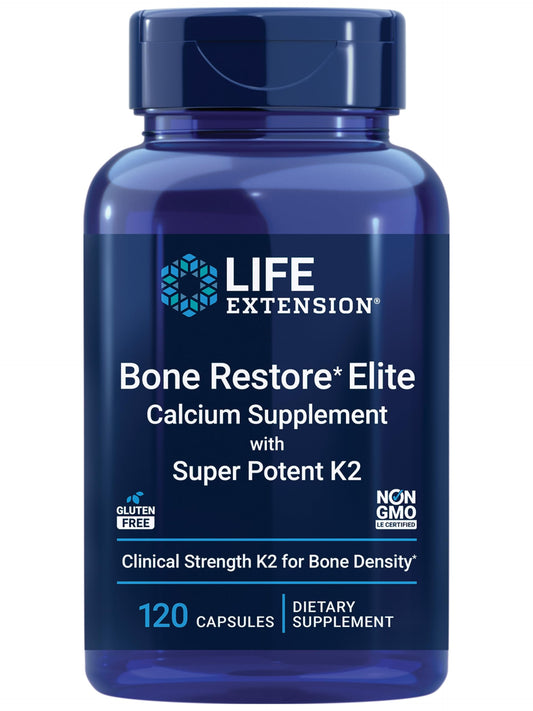 BONE RESTORE Calcium Supplement with Vitamin K2 DIETARY SUPPLEMENT