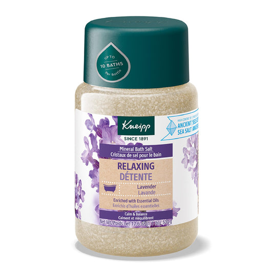 Relaxing Mineral Bath Salt with Lavender