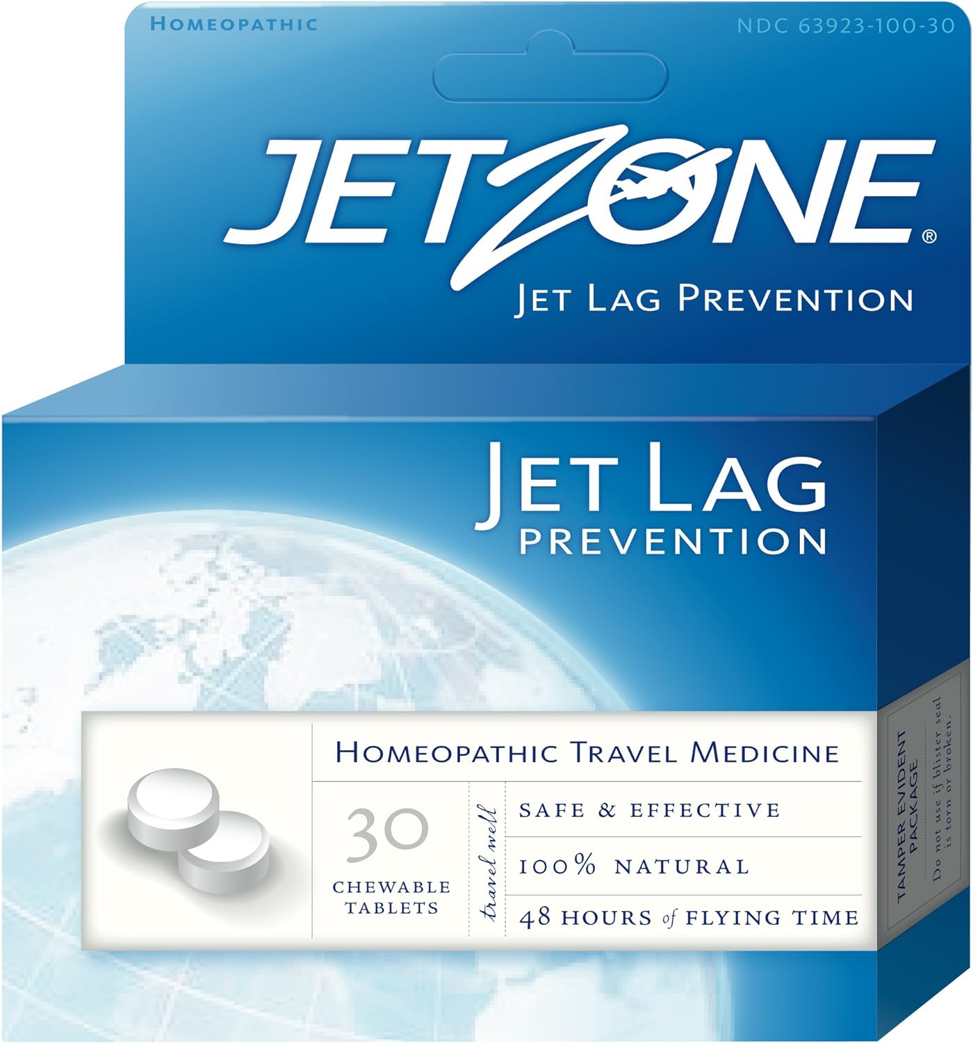 Jet Zone Jet Lag Prevention - Homeopathic Travel Medicine