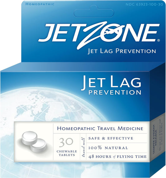 Jet Zone Jet Lag Prevention - Homeopathic Travel Medicine