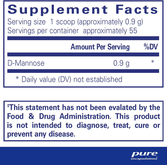 D-Mannose Powder Dietary Supplement