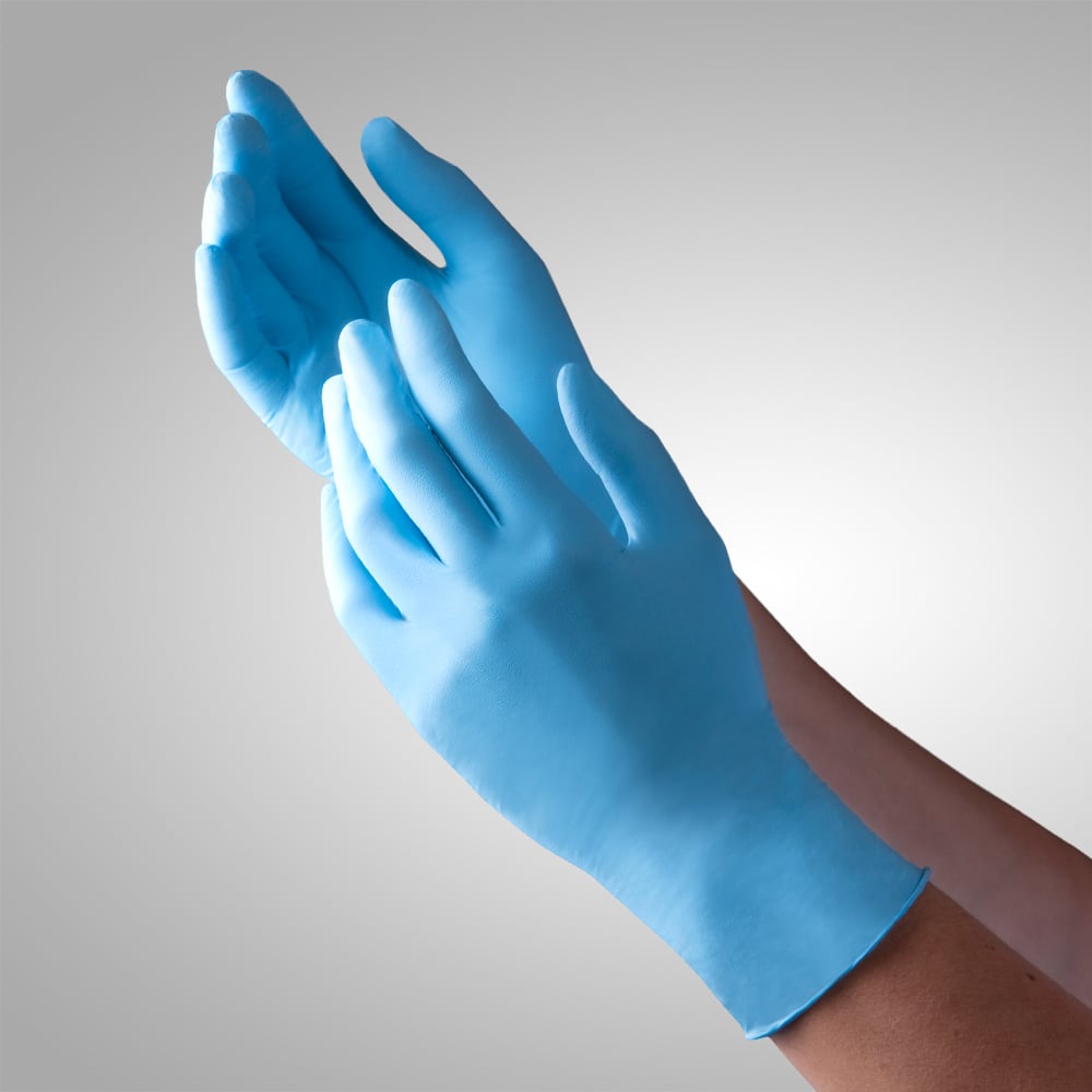 Tronex Blue 5.5 Mil Nitrile Exam Gloves, Superior Strength, Medical Grade