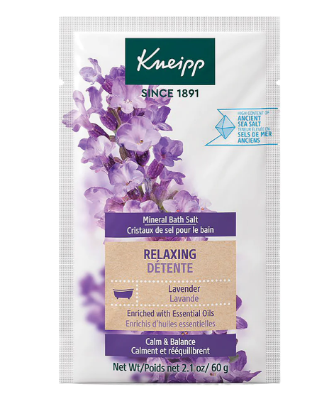 Mineral Bath Salt Relaxing Lavender