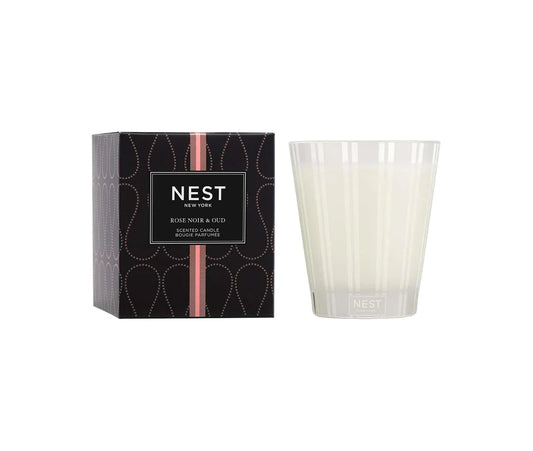 Scented Classic Candle Rose Noir and Oud