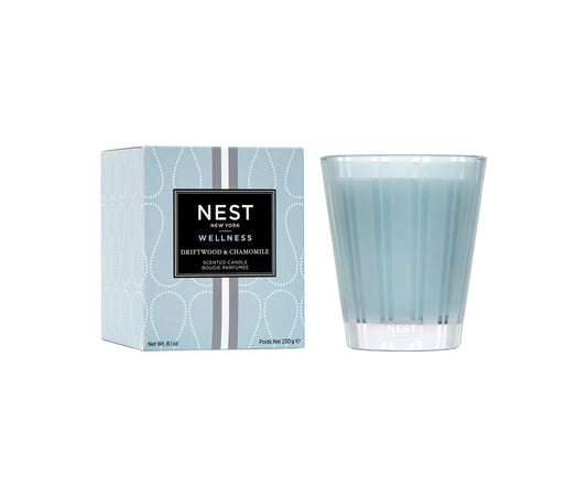Scented Classic Candle Driftwood & Chamomile