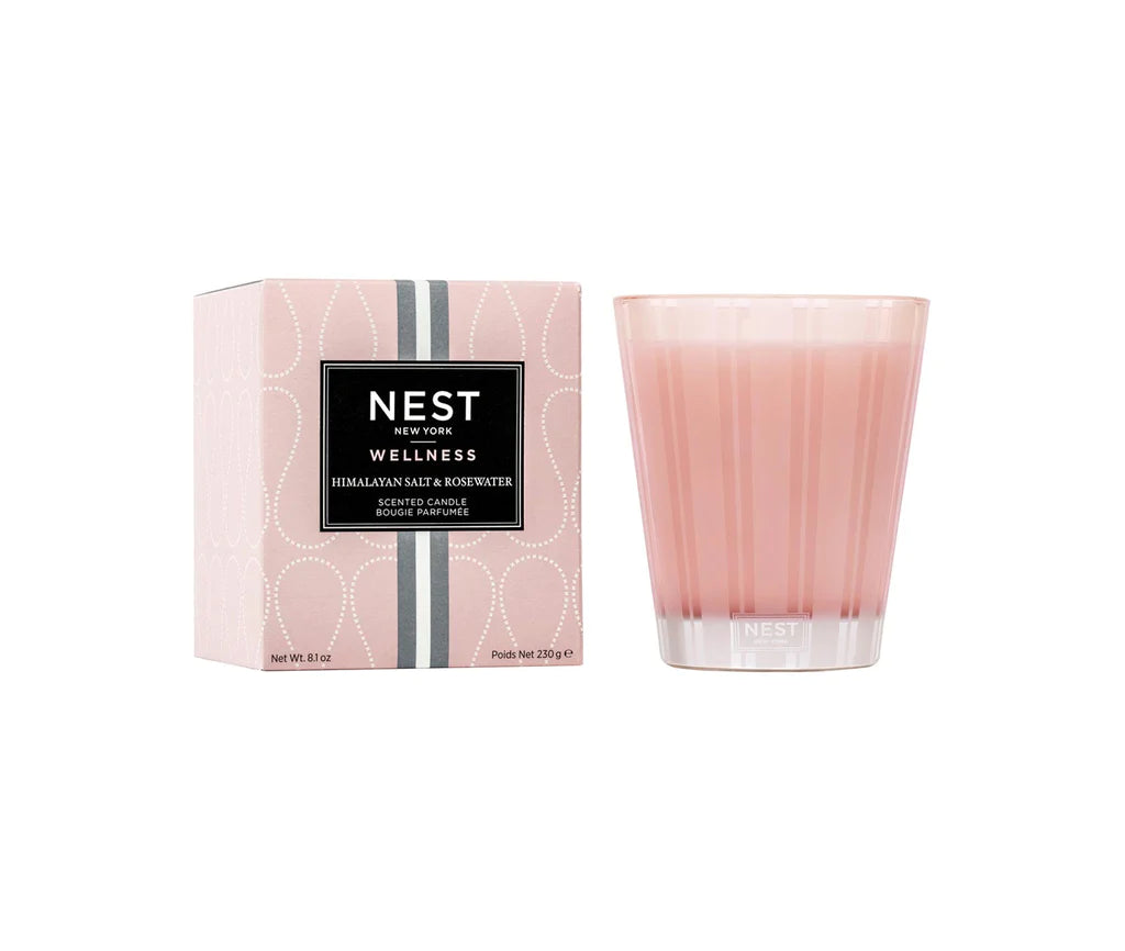 Scented Classic Candle Himalayan Salt & Rosewater