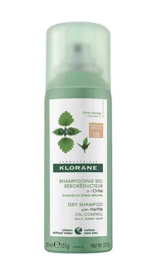 Dry Shampoo with Nettle - Oil Control (Dark Hair)