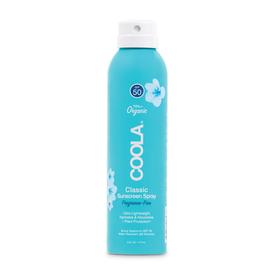 COOLA Classic Body Organic Sunscreen Spray SPF 50 - Fragrance Free