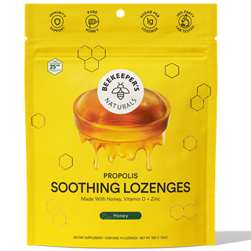 Propolis Soothing Lozenges Honey 14 ct