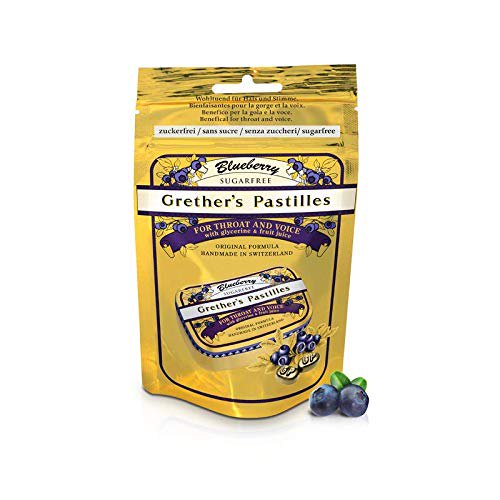 For Throat and Voice - Sugarfree - Blueberry