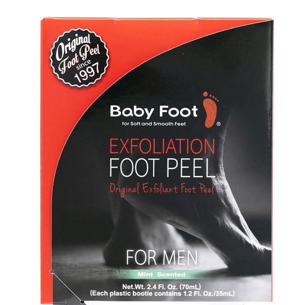 Exfoliation Foot Peel For Men - Mint Scented