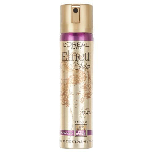 Satin Extra Strength Precious Oil Hairspray with Argan Oil