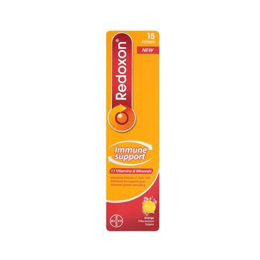 Redoxon Immune Support Orange Effervescent Tablets, Vitamins - New London Pharmacy
