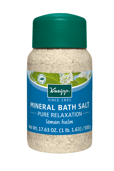Lemon Balm Mineral Bath Salt- “Pure Relaxation"