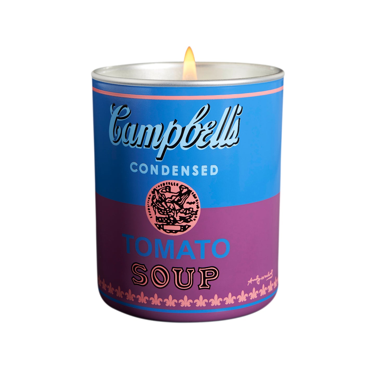 Andy Warhol "CAMPBELL BLUE/PURPLE" Candle | New London Pharmacy