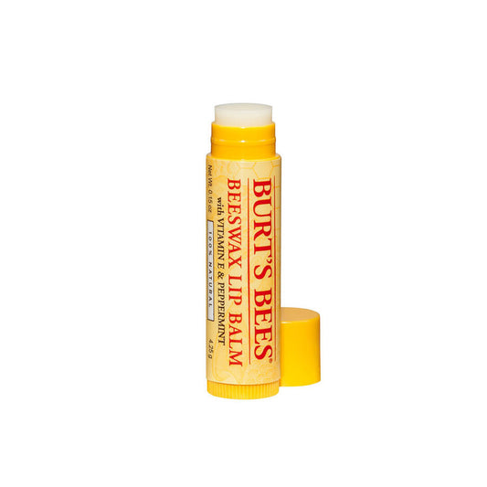 Burt's Bees Beeswax Lip Balm with Vitamin E & Peppermint | New London Pharmacy