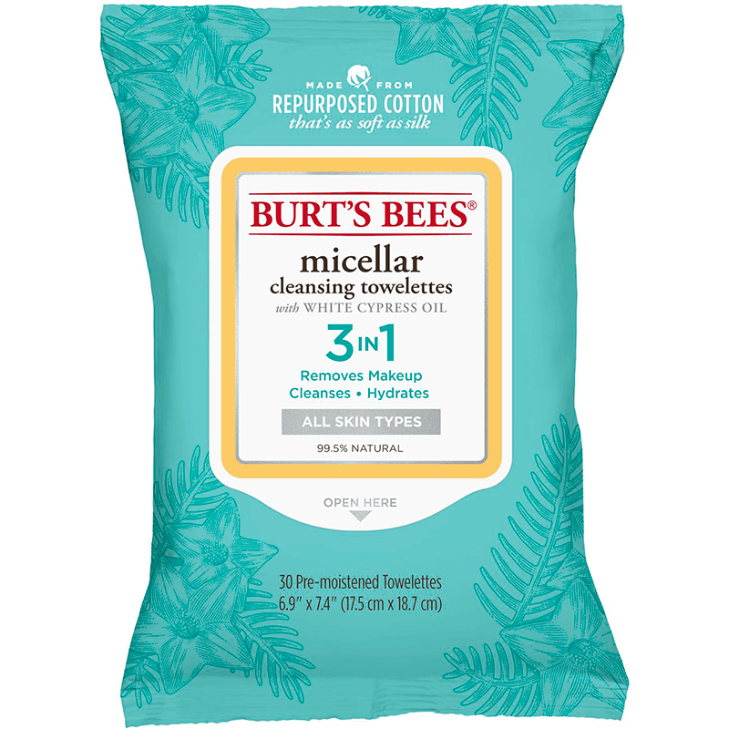 Burt's Bees Micellar Cleansing Towelettes 3 in 1 | New London Pharmacy