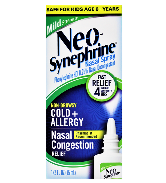 Nasal Spray Mild Strength
