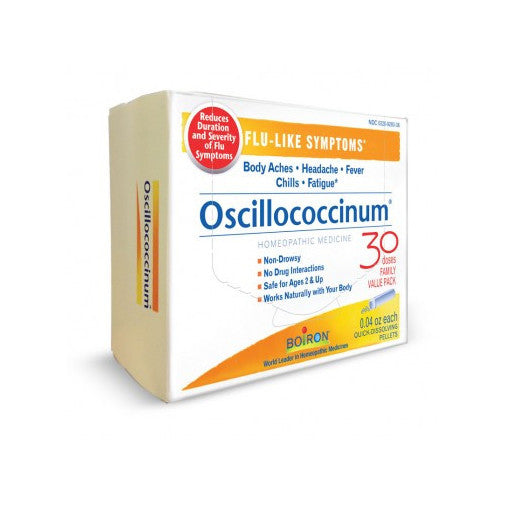 Oscillococcinum for Flu-Like Symptoms, first aid - New London Pharmacy