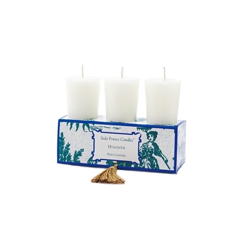 Seda France Hyacinth - Set Of Three Candles