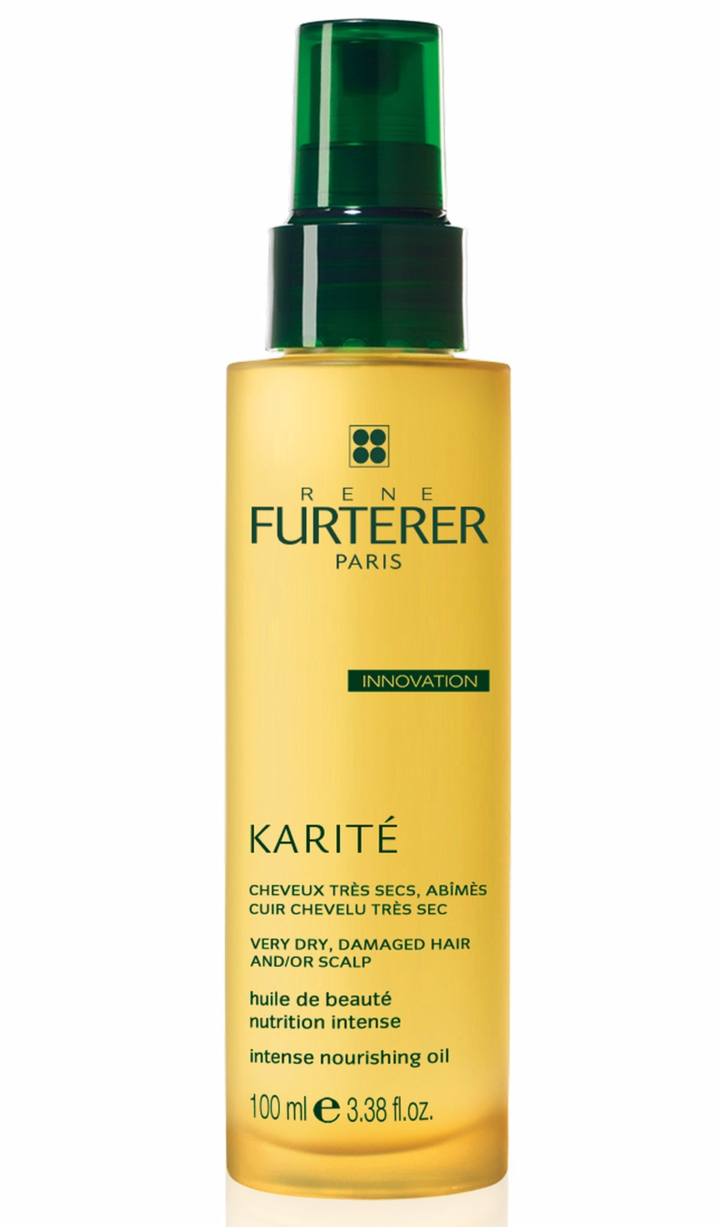 Shop Rene Furterer KARITE Intense Nourishing Oil at New London Pharmacy. Rene Furterer KARITE intense nourishing oil is a deep-conditioning, pre-shampoo treatment that helps to nourish and revitalize very dry hair. Free shipping on all orders of $50.00.