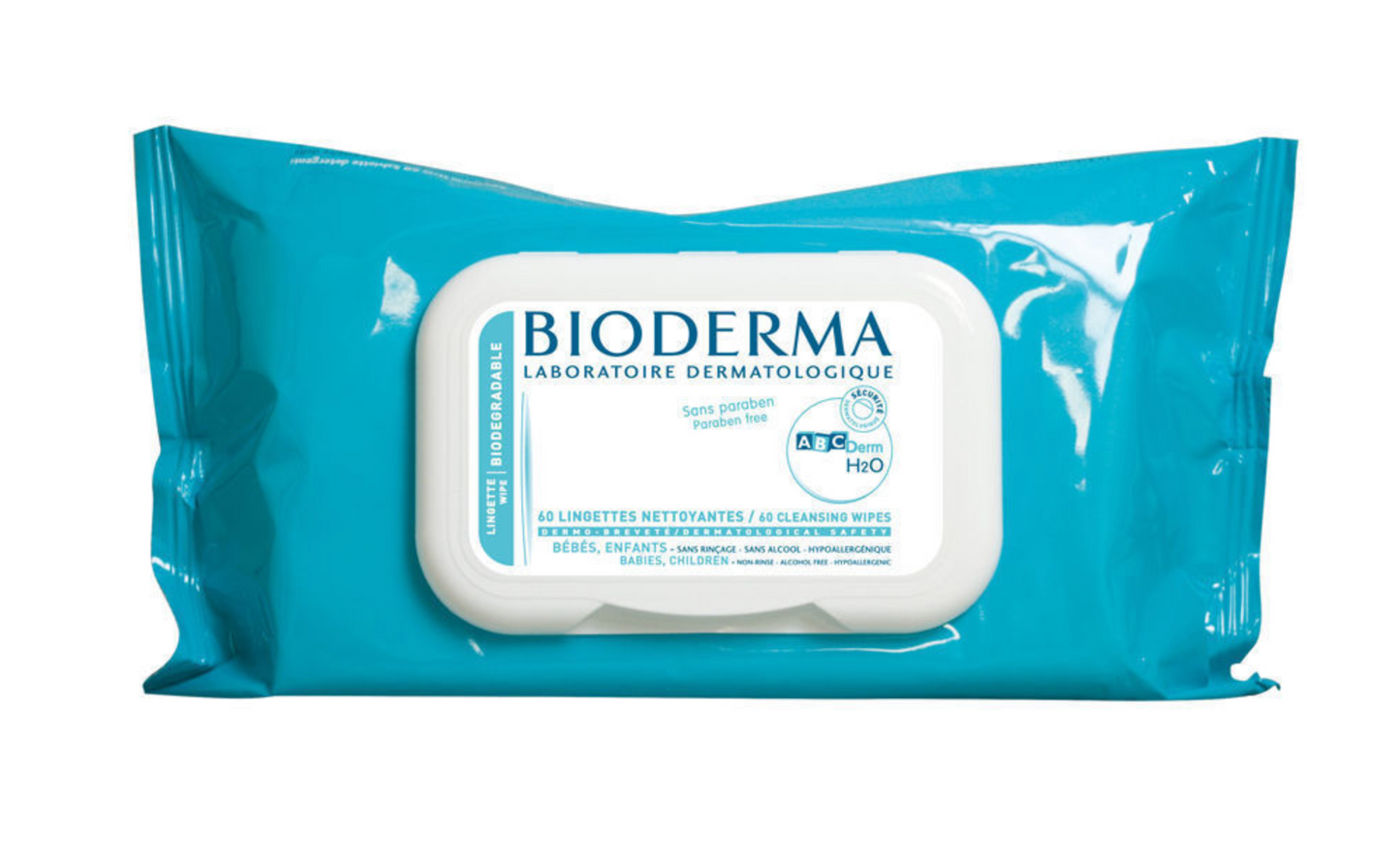 Bioderma ABCDerm H2O Lingettes | New London Pharmacy