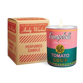 Campbell Pink/Green Perfumed Candle