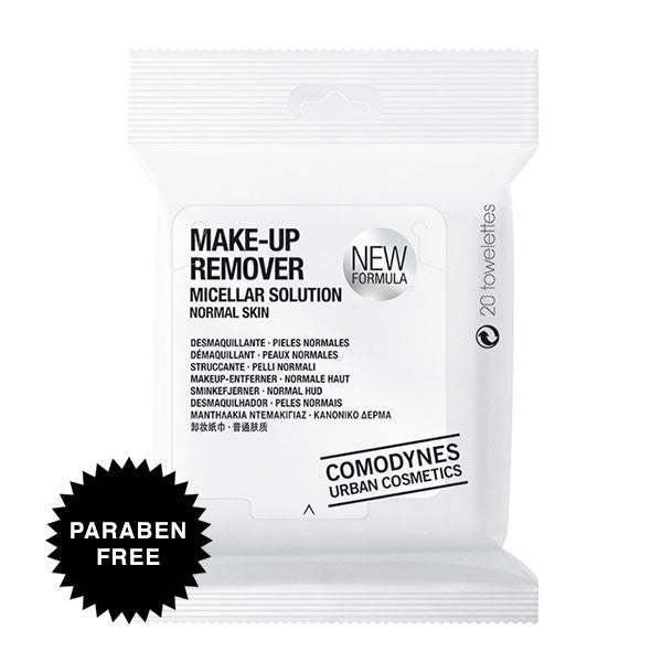 Comodynes Make-Up Remover Normal Skin Face & Eyes Towelettes | New London Pharmacy