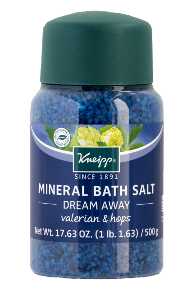Dream Away Mineral Bath Salt with Valerian & Hops